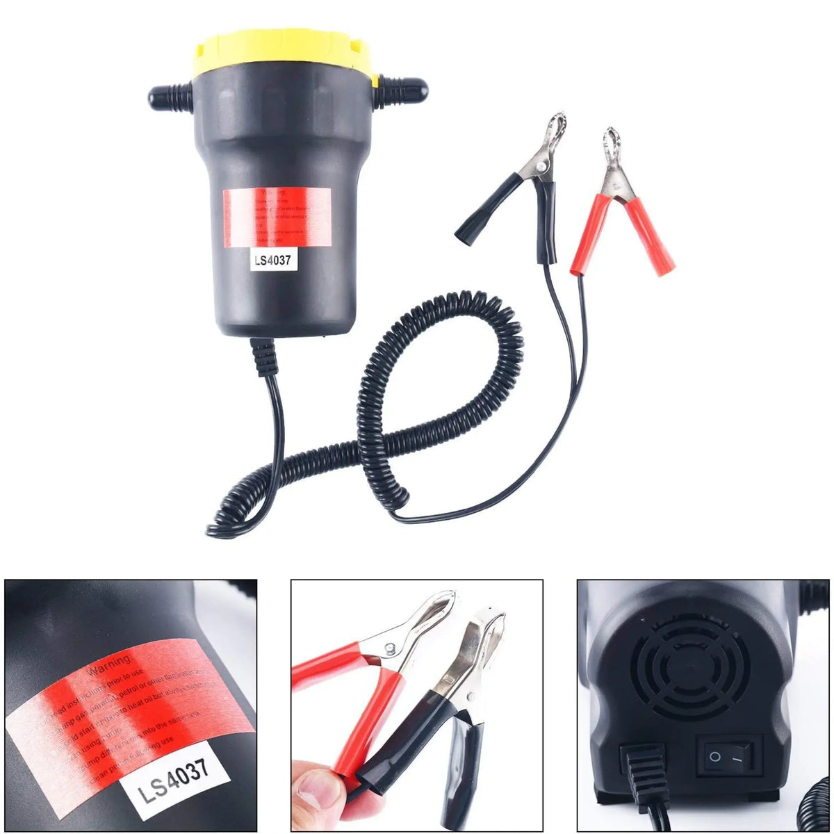 Dynabrax OilFlow 12V Electric Oil Extractor Pump – Fast & Clean Fluid Transfer Kit